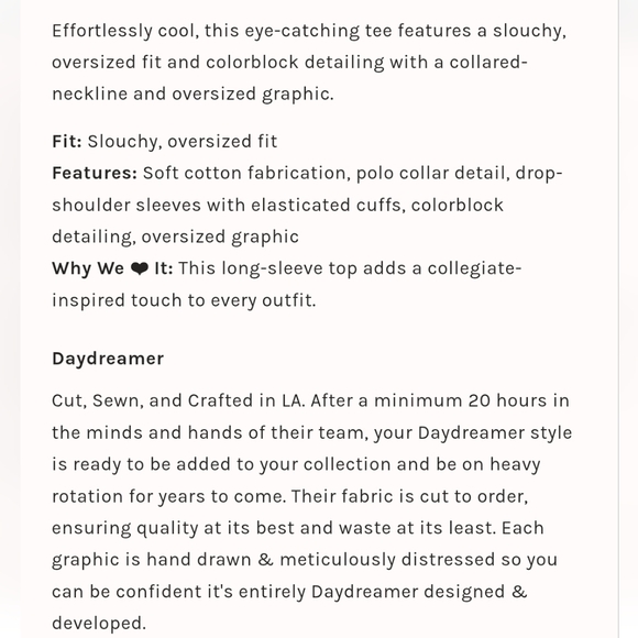 Free People Red 'Amore' Sweatshirt - Picture 4 of 4